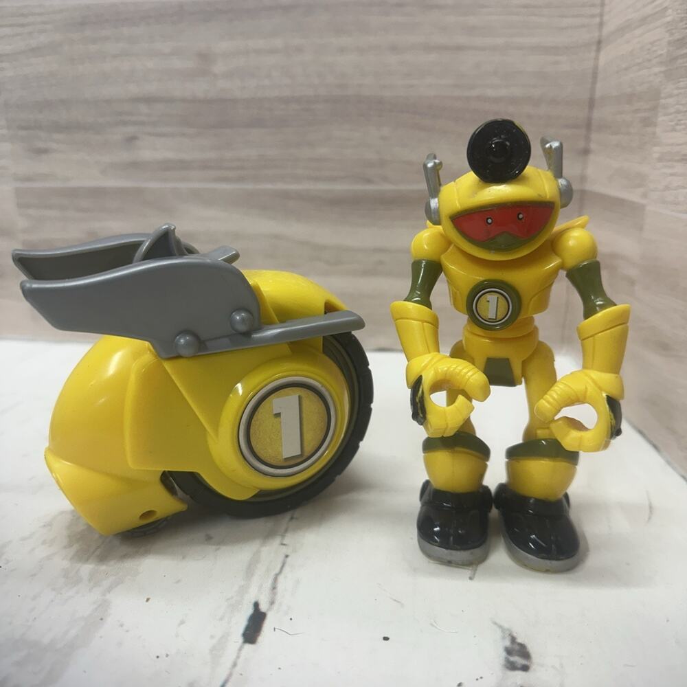 2006 Fisher-Price Planet Heroes Mercury "Zip" Vehicle Figure Complete